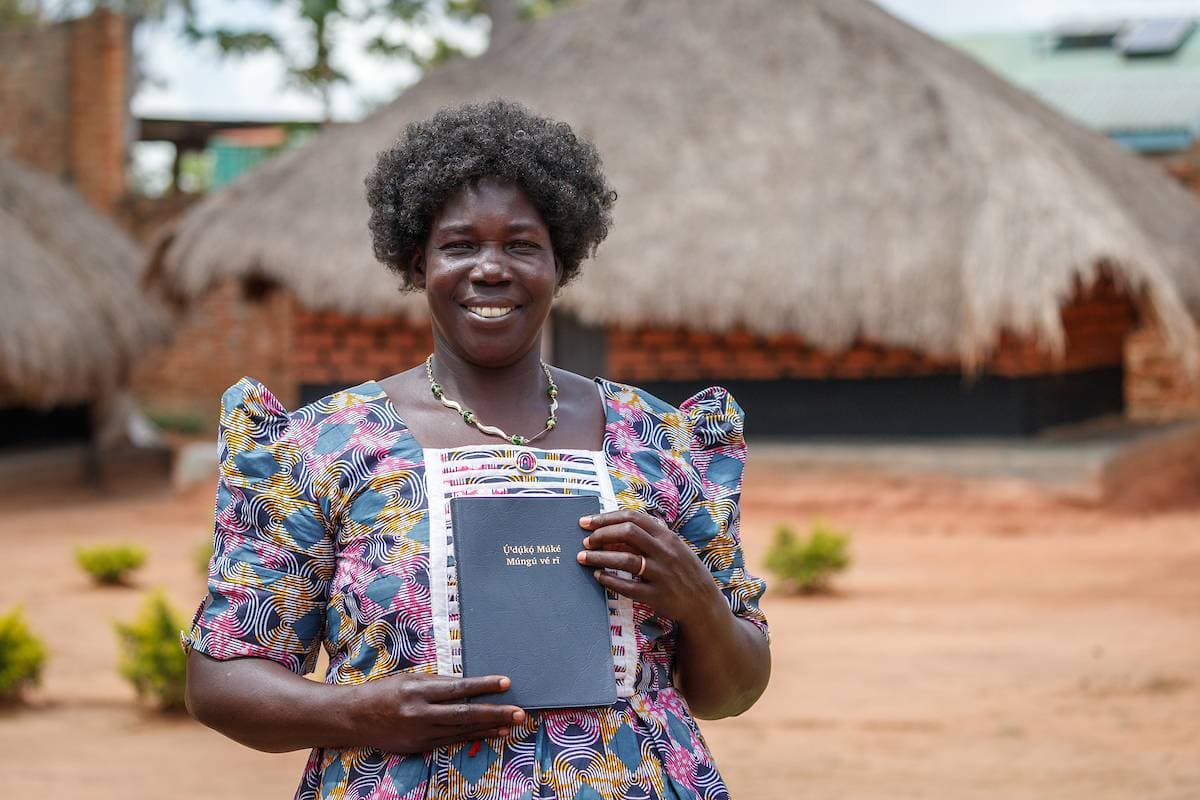 Woman with Bible